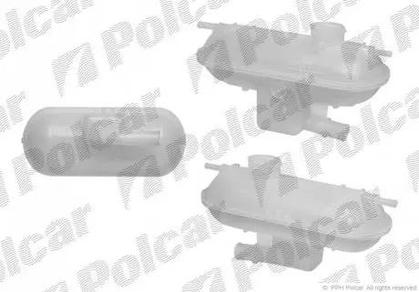 Бачок компенсаційний Citroen Berlingo 1.9D 98- Polcar 2350ZB-2