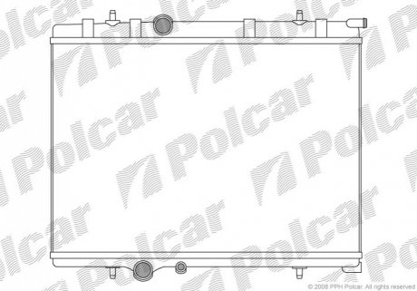 Радіатор охолодження Polcar 571008-7