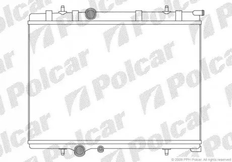 Радиатор охлаждения Polcar 571008-7