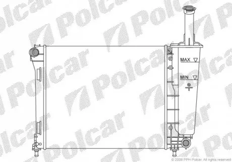 Радиатор охлаждения Polcar 3035081X