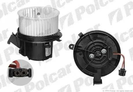 Фото вентилятор кабины Polcar 5070NU1X Вентилятор кабины Polcar 5070NU1X