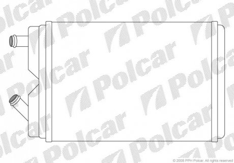 Радиатор обогрева Polcar 9032N8-1 (фото 1)