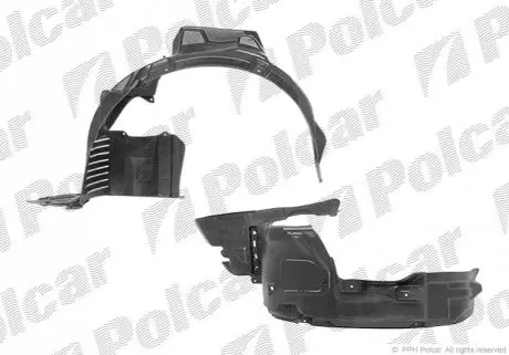 Підкрилок лівий Polcar 5241FL-1