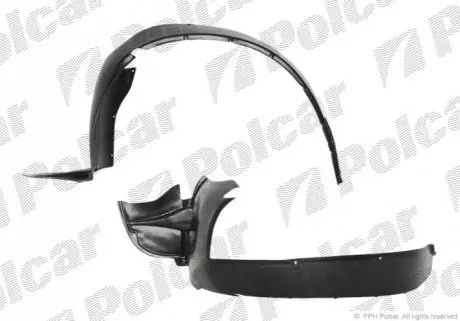 Подкрылок левый Polcar 2380FL-1