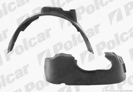 Подкрылок левый Polcar 1404FL-1