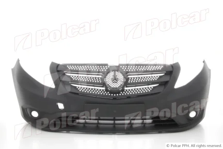 Фото бампер передній Polcar 50N30721 Бампер передній Polcar 50N30721