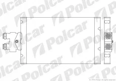 Радіатор масла Polcar 5017L81X