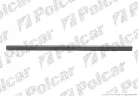 Бампер задній Polcar 570296