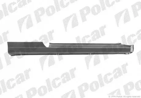 Порог правый Polcar 671342-1