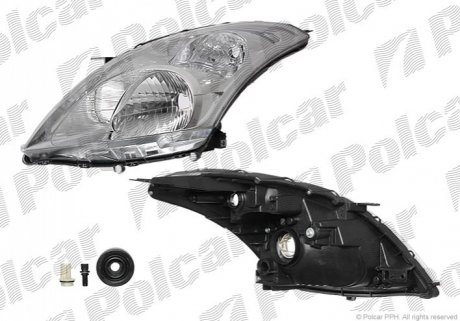 Фара основная Polcar 741509-E