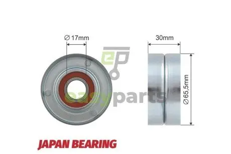 Ролик ручейкового ремня NTY RNK-RE-004