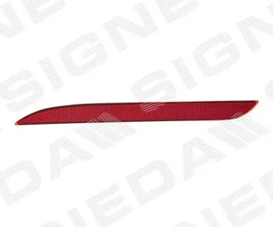 Відбивач в задній бампер Signeda ZFD1615L