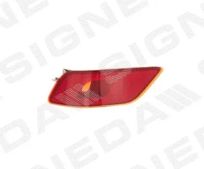 Відбивач в задній бампер Signeda ZSB1607KL