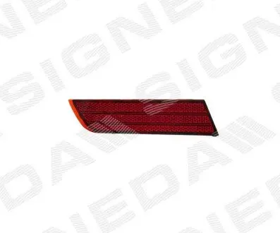 Відбивач в задній бампер Signeda ZVG1626R