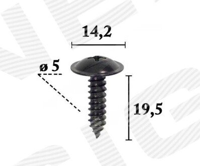 ПЛАСТМАССОВЫЕ ДЕРЖАТЕЛИ Signeda T7054910