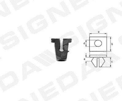 Пластмасові утримувачі Signeda T06110