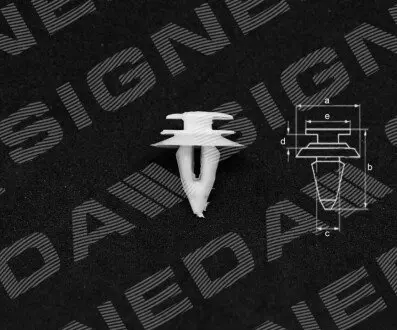 Пластмассовые держатели Signeda T00410