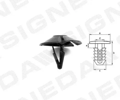 Пластмассовые держатели Signeda T120210