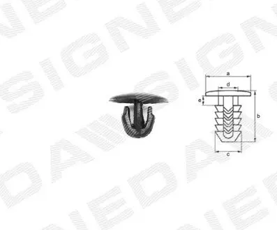 Пластмассовые держатели Signeda T67310