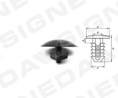 Пластмасові утримувачі Signeda T67710