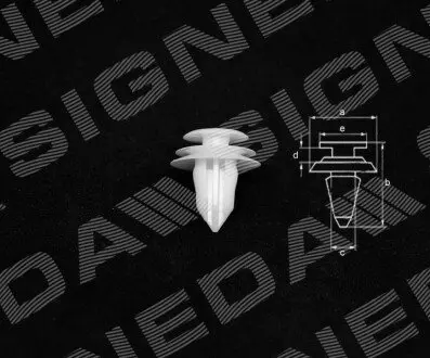 Пластмассовые держатели Signeda T111610