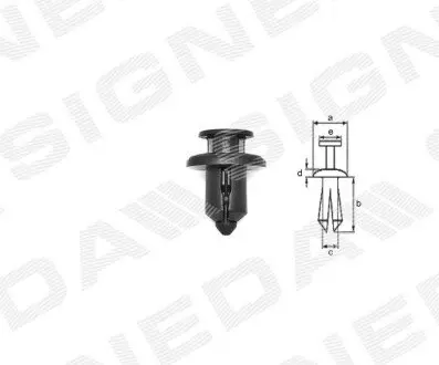 Пластмассовые держатели Signeda T115110