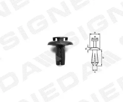 Пластмассовые держатели Signeda T115310