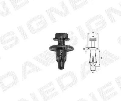 Пластмассовые держатели Signeda T119410