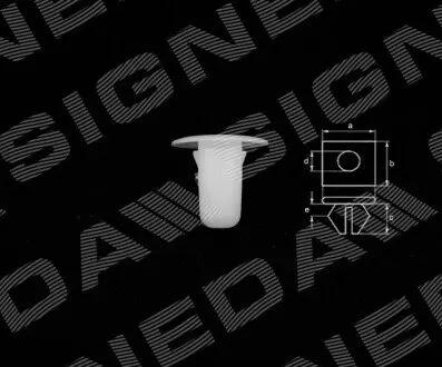 Пластмассовые держатели Signeda T128010