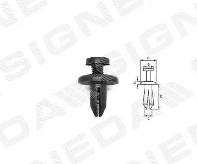Пластмассовые держатели Signeda T152410