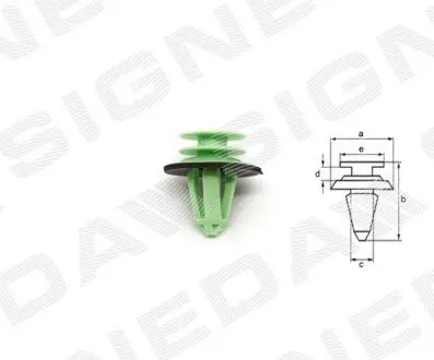Пластмасові утримувачі Signeda T227910