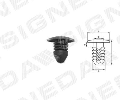 Пластмассовые держатели Signeda T30210