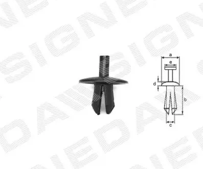 Пластмассовые держатели Signeda T35410