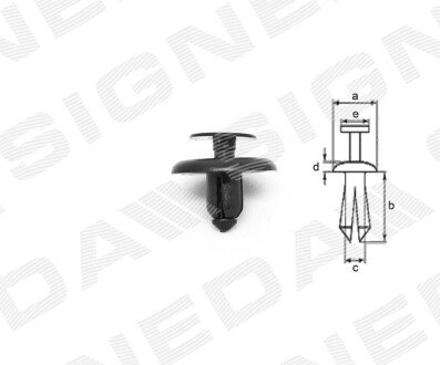 Пластмассовые держатели Signeda T66510