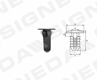 Пластмассовые держатели Signeda T72710