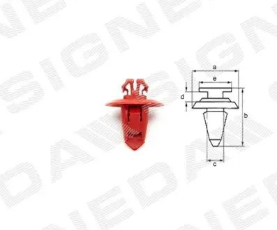 Пластмассовые держатели Signeda T66310