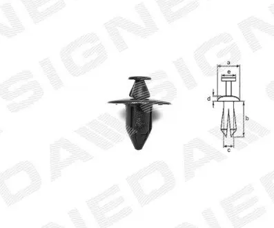 Пластмассовые держатели Signeda T41310