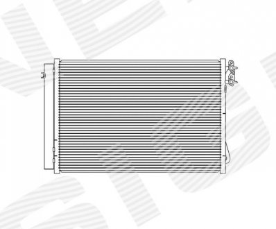 Радіатор кондиціонера Signeda RC94872