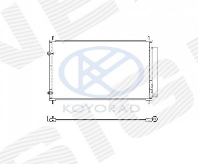 Радіатор кондиціонера Signeda RC940804K (фото 1)