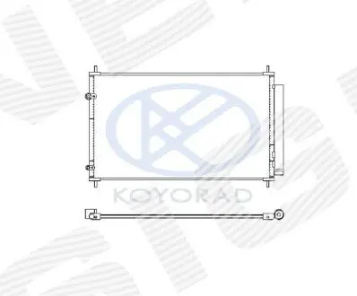 Радиатор кондиционера Signeda RC940804K
