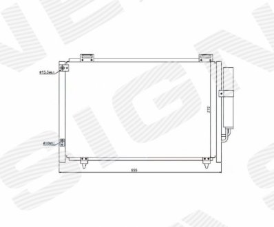 Радіатор кондиціонера Signeda RC940318K