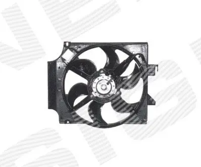 Дифузор радіатора Signeda RDFDR60040