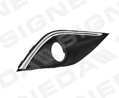 Фото решітка в бампер Signeda PMB99156CAR Решітка в бампер Signeda PMB99156CAR