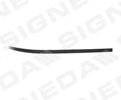 Спойлер бампера Signeda PPG02002AR