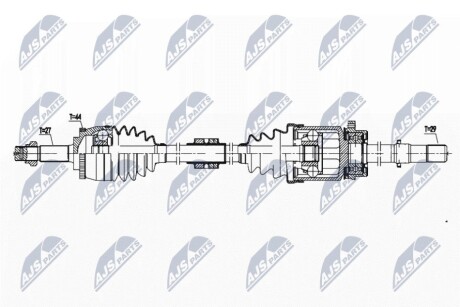 ПРИВОДНОЙ ВАЛ NTY NPW-NS-142