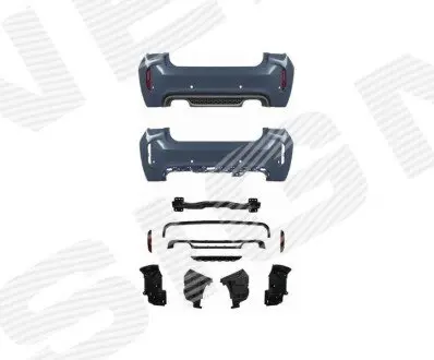 Бампер задній Signeda PBM04139SET