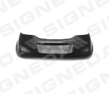 Бампер задній Signeda POP04057BAN