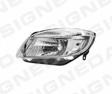 ПЕРЕДНЯ ФАРА Signeda ZSD1114L