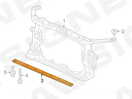 НИЖНЯ РАМА Signeda PHD34006AW