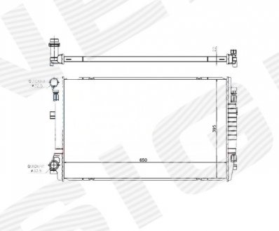 Радиатор Signeda RA65303Q